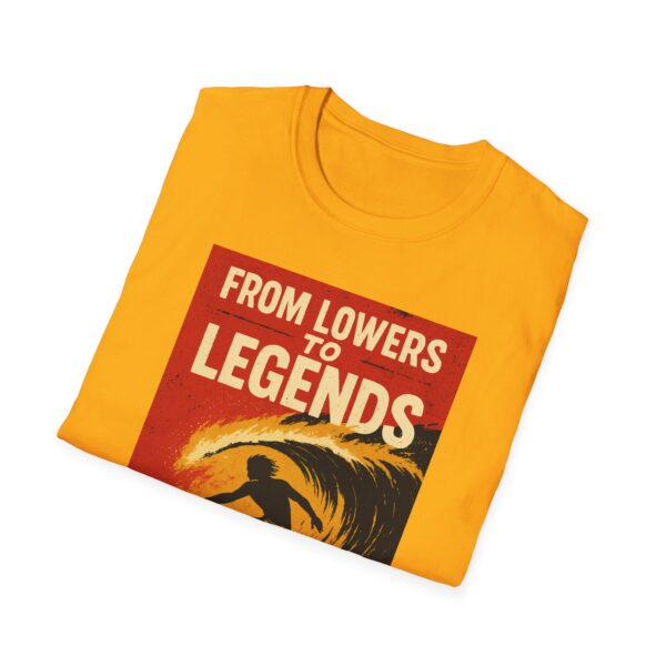 Lower Trestles Trestles Beach Surfing Legends Unisex Softstyle T-Shirt - From Lowers to Legends Design - Image 12