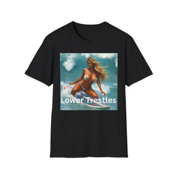 Surfing Vibes Unisex T-Shirt - Lower Trestles Graphic Tee - Image 5