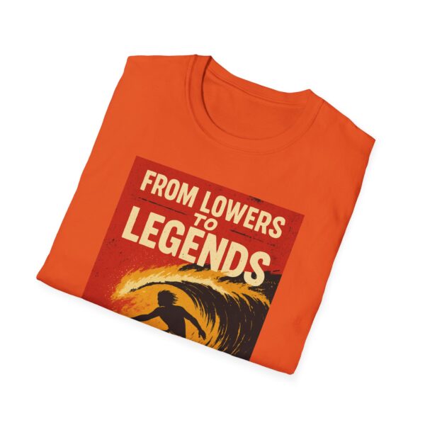 Lower Trestles Trestles Beach Surfing Legends Unisex Softstyle T-Shirt - From Lowers to Legends Design - Image 16