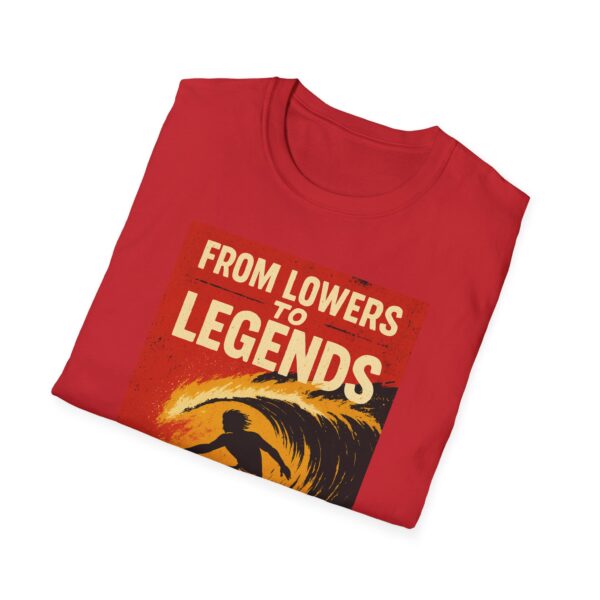 Lower Trestles Trestles Beach Surfing Legends Unisex Softstyle T-Shirt - From Lowers to Legends Design - Image 20